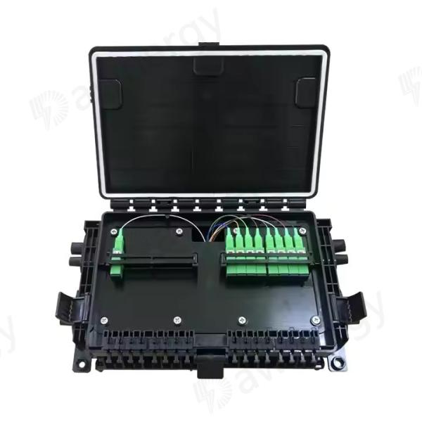 Good Quality Wall Mounted Fiber Optic Terminal Box 16 Ports Fiber Optic