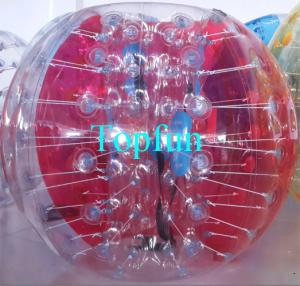 China Colour Inflatable Bumper Ball Human Bubble Soccer Ball Roll In Garden Yard wholesale