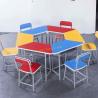 Buy cheap Durable Amusement Colorful Student Desk And Chair Set / Kids School Table from wholesalers