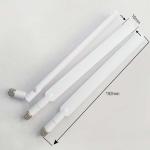 White 698-2700Mhz 5dBi 6dbi 10Dbi TPE Rubber High gain Antenna With SMA male