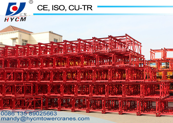 Lift Elevator Parts Galvanized 0.8*0.8*1.508m Hoist Mast Section for Construction Hoist Elevator
