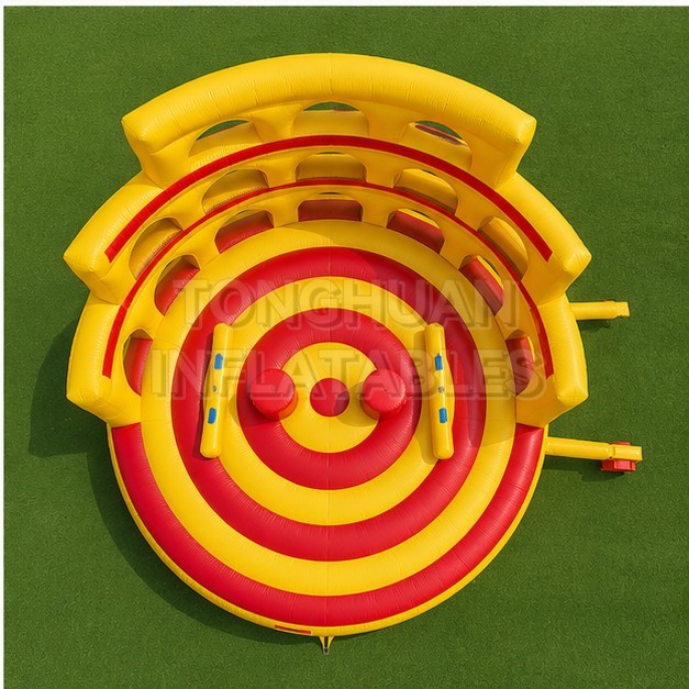 Commercial Inflatable Gladiator Joust Arena for Interactive Team Building Events Party Rental Businesses Festivals and Entertainment Centers