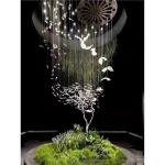 Nordic Creative White Ceramic Butterfly Living Room Chandelier Simple Modern