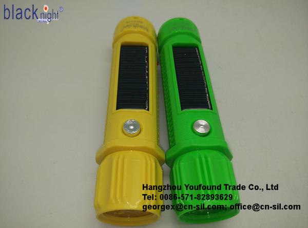 BN-417S Solar Power Hot Selling LED Torchlight Outdoor Indoor Rechargeable