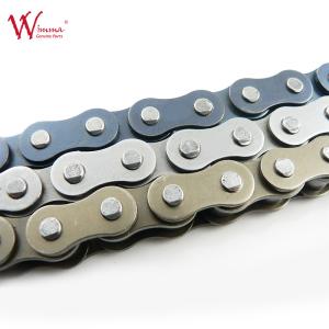 China Universal Coloured Motorbike Chain Plated Aftermarket Motorcycle Chains wholesale