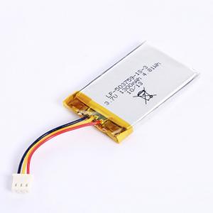 China 503759 Ultra Thin Lithium Polymer Battery Rechargeable 100 Cycles on sale