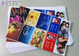 China A3 Size 0.76mm Silk Screen Printing PVC Core Sheet wholesale