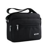Canvas Casual Shoulder Messenger Bag Solid Buckle MultiPocket