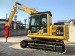 Strong Durability PC120-8 Komatsu Digger 12 Ton Used Excavator Machine
