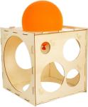 Collapsible Wood Balloon Sizer Cube Box for Balloon Decorations, Balloon Arches,
