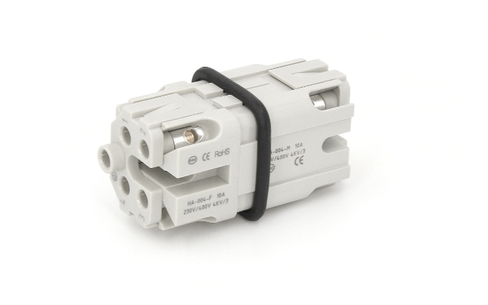 4Pins Industrial Rectangular Connector