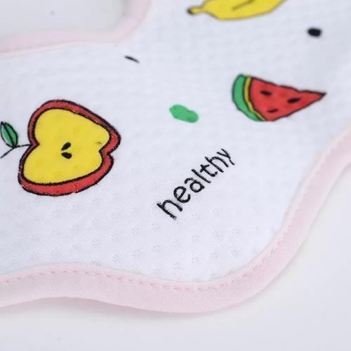Zero Formaldehyde Printed Muslin Burp Cloths 100 Cotton MBCT 015 Custom Size