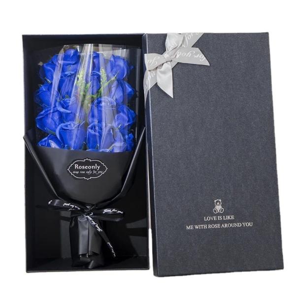 Paperboard Flower Box for Mother's Day Preserved Flowers and Plants to Show Your