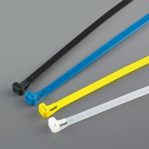 China 12 Inch Color Releasable Cable Tie Nylon 66 Heavy Duty Reusable Zip Ties wholesale