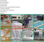 HVAC Ducting,building wrapping, clay tile roofing,metal roofing,cold room