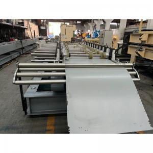 China 0.3mm Color Coated Rack Roll Forming Machine Coil Aluminum Auto 1000mm Box Cover on sale
