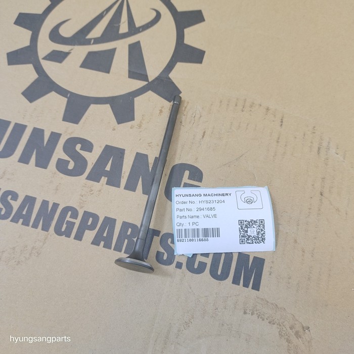 Exhaust Valve 294-1685 2941685 Intake Valve 294-1684 2941684 For 312D 323DL