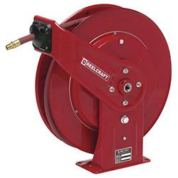 China Steel Shaft Retractable Hose Reel , Industrial Ceiling Mounted Extension Cable Reel wholesale