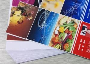 China White Inkjet Printable PVC Sheets High Resolution Images For Various Inkjet Printers wholesale