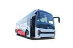 12m 55 Seater Diesel Coach Bus Tourist luxury Bus With Toilet Long Distance