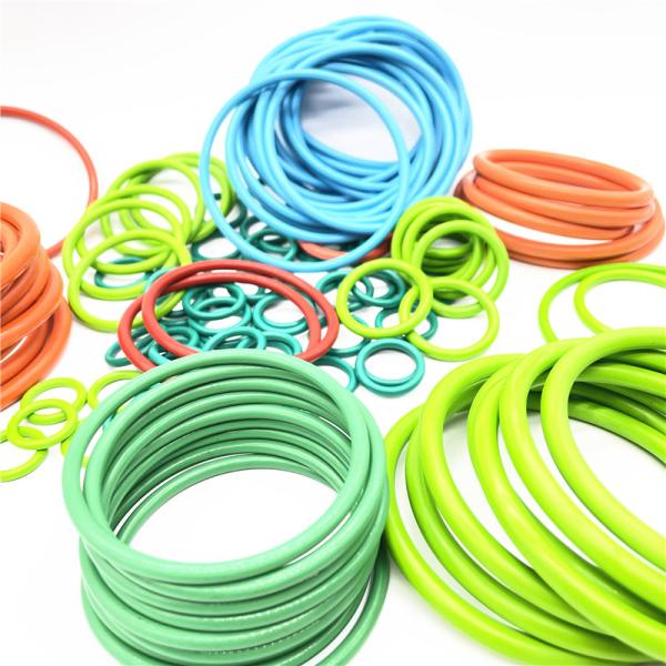 Cutting Rubber O Rings High Temperature Resistance Compression Manufacturing