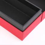 Spirit Luxury Rigid Cardboard Wine Bottle Packaging Box ODM With Tab Opening