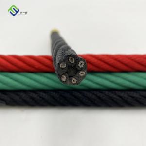 China Outdoor Combination Playground Climbing Rope 16mm PET For Kids wholesale