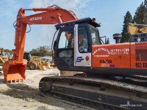 China High Performance Hitachi ZX350-3 Used Hydraulic Crawler Excavator Low Working Hours Hitachi ZAXIS120 12ton Construction Machine wholesale