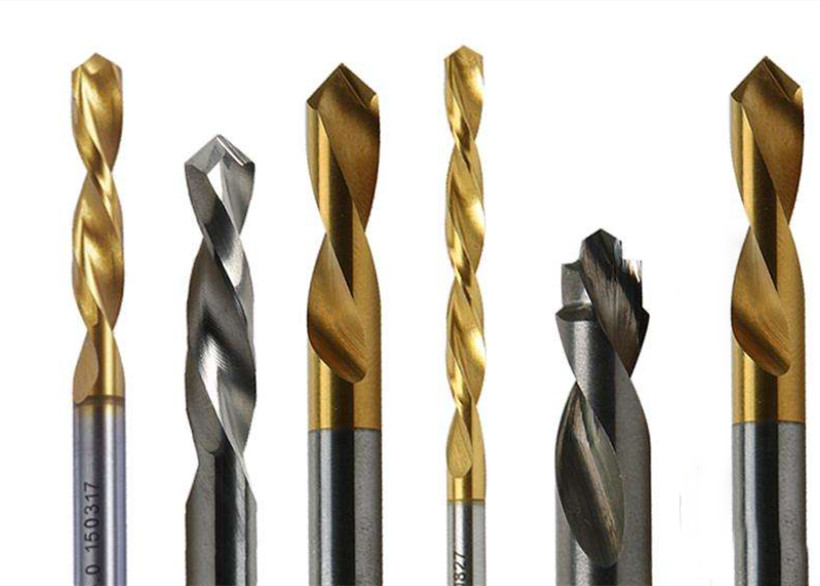 Solid Tungsten Carbide nACo4 coating 0.25mm Left Hand Carbide Drill Bits