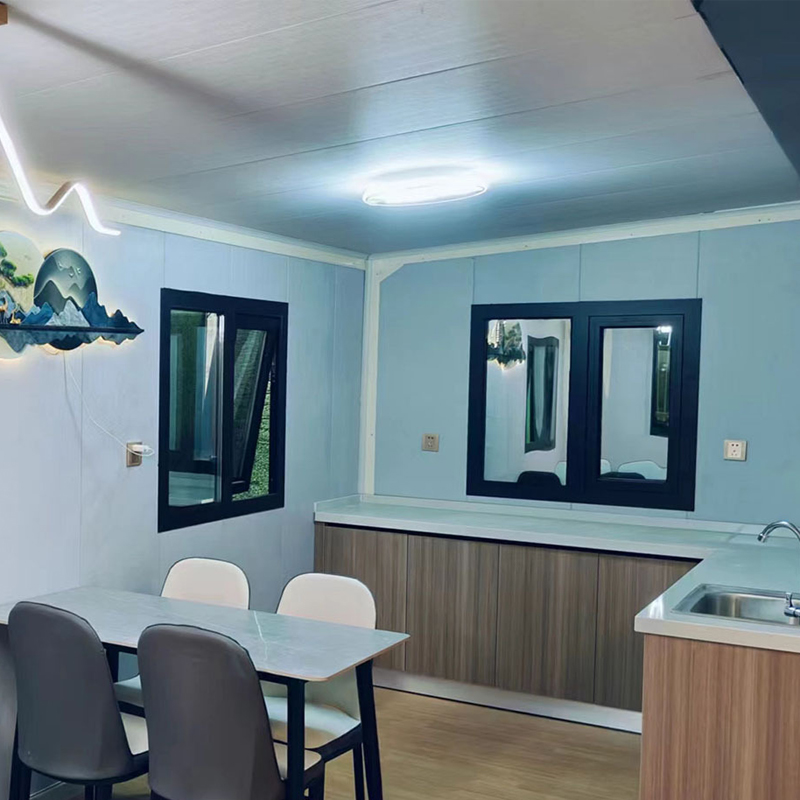 Container Extension House Luxury Container Mobile Home 3 Rooms 1 Living Room Mobile House