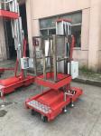 6M Single Mast Aluminum Aerial Access Platform Hydraulic Vertical Lift Table