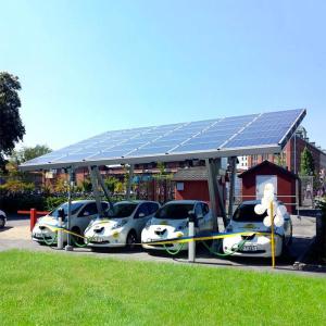 China Residential On Off Grid Solar Power Parking Lot Mounting Brackets PV Carport wholesale