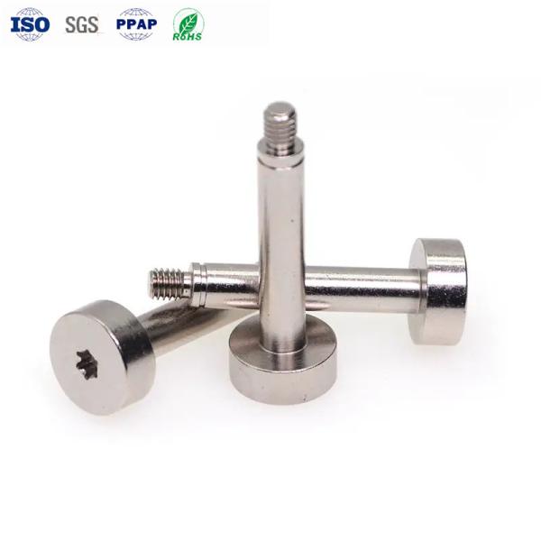 Custom Automobile Fasteners Stainless Steel M4 Shoulder Screw Plum Blossom