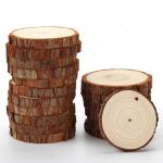 3cm To 18cm DIY Christmas Mini Round Wood Slices For Crafts