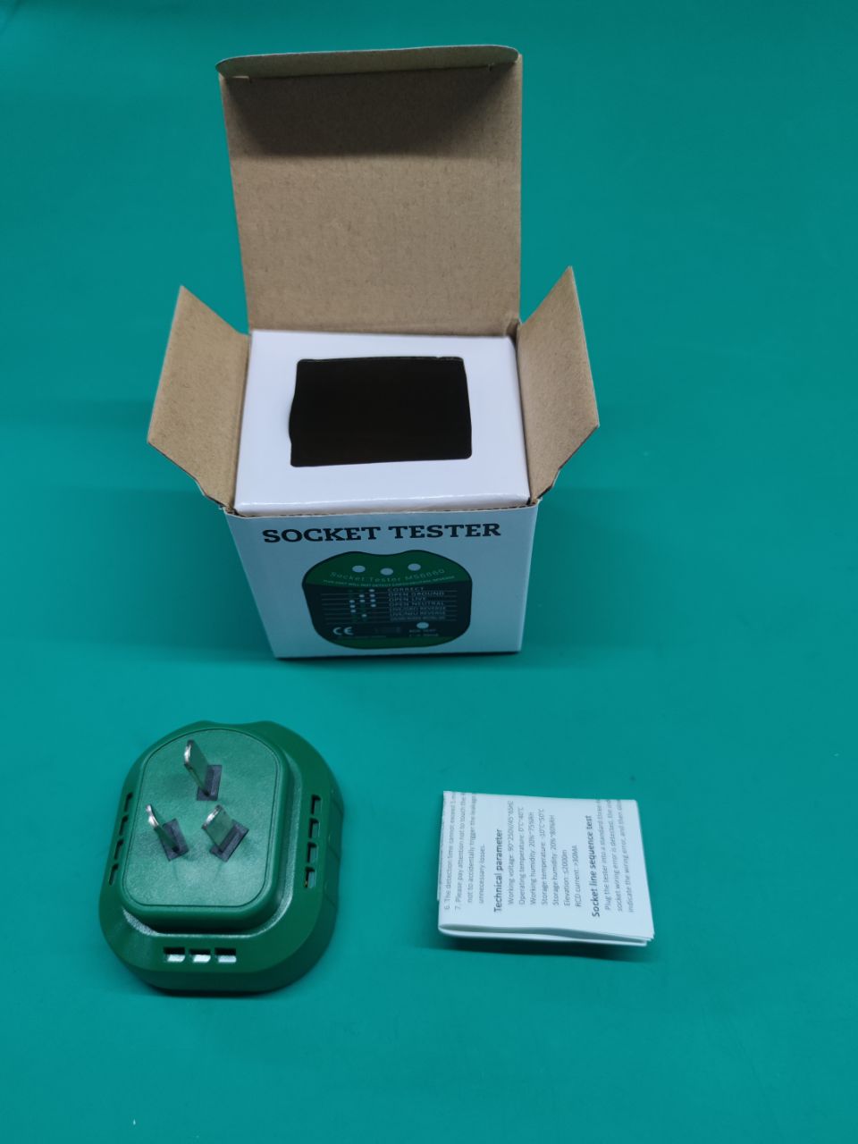 Australia Socket Tester Ground Tester Ground Zero Line Switch Safety Electroscope