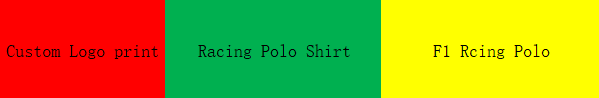 Unisex Racing Wear Lightweight Polo Shirts for F1 Car and Motocross in Custom Pattern