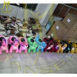 China Hansel 2016 high quality Amusement Riding Plush Child Toy Plush Animal Electric Scooter Zippy Animal Ride wholesale