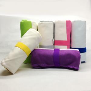 China Sandless Microfibre Striped Pool Towels Beach Bath Towels Heat Transfer Print wholesale