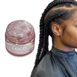 Factory Price Non Flaking Firm Shine and Jam extreme 4c Braid Wax Gel Water Base