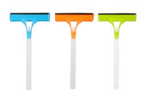 China Flower Is Aspersed Muti-Purpose Window Glass Scraper-Spray Bottle Cleaner Wiper Brush wholesale