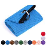 Wholesale Plain Bulk Custom Logo Golf Accessories Embossed Printed Microfiber