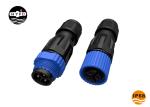 Nylon PA66 Assembly Solder Type M15 Connector