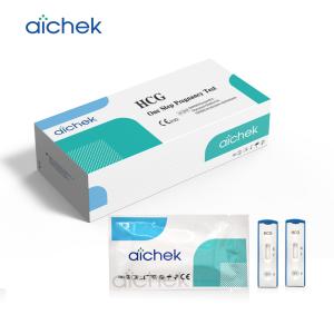China OEM 5 Mins HCG Pregnancy Rapid Test 25pcs HCG Level Test Strips wholesale