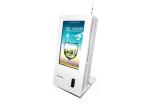 SAW IR Capacitive Self Service Kiosk , Desktop Card Dispenser Kiosk