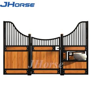 China Bamboo Welded Equine Stall Fronts Horse Stable Doors For Horses Rest Using wholesale