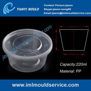 China 220ml disposable plastic fruit bowl mould manufacturer wholesale