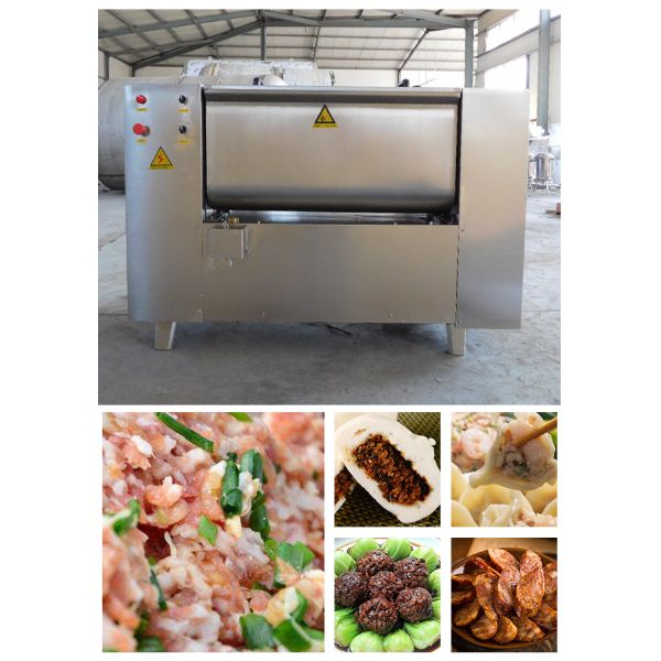 Automatic Discharg 220L Barrel Industrial Meat Blender