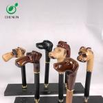 Parrot umbrella Hand carved umbrella Parrot Wooden handle Parrot Umbrella for
