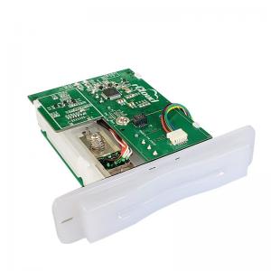 China Plastic White Bluetooth Card Reader ISO7810 Magnetic For Casino / Self Service Terminal wholesale
