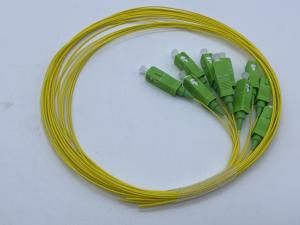 China High Effective SC APC Fiber Optic Pigtail 0.9mm For Patch Panel Network wholesale